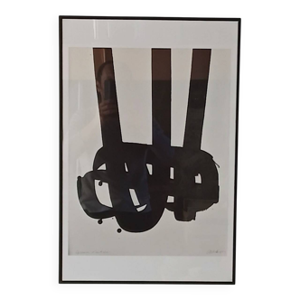 Pierre Soulages from screen print no. 29
