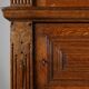 17th Century Belgian Renaissance Oak Cabinet with Concealed Lock