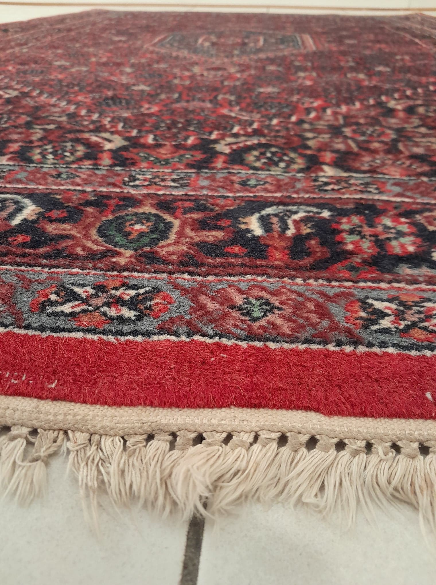 Handmade Indo-Bidjar rug 195x124cm