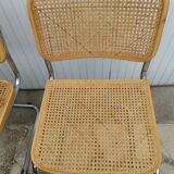 Trio de chaises de Marcel Breuer