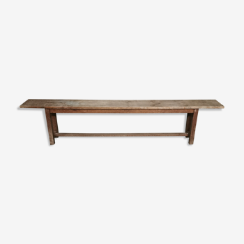 Banc de ferme en bois