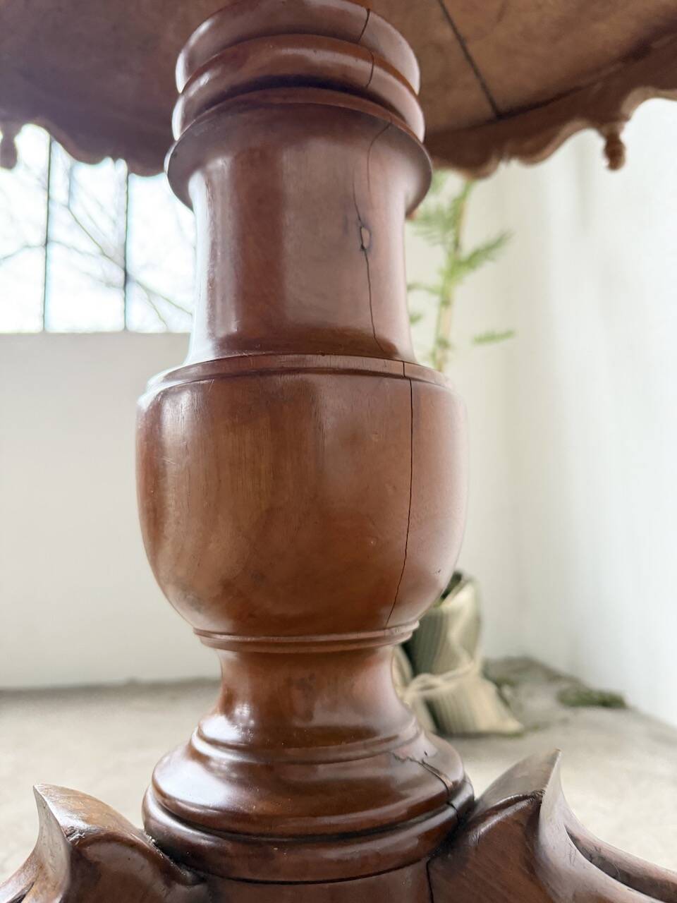 Biedermeier console or side table, 19th century.