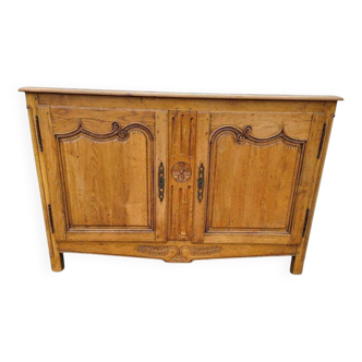 Buffet de campagne Normande style Louis XVI, en chêne massif France