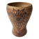 Ceramic vase with floral pattern - signed Fonck & Matéo Vallauris