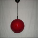 Opaline spherical suspension from the 60s - 70s