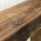 School desk and bench 3 places child wood