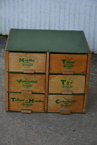 Tea box, herbal tea box