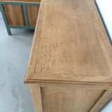 6-drawer chest of drawers in oak