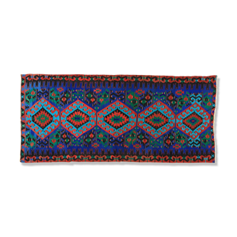 Anatolian handmade kilim rug 300 cm x 151 cm