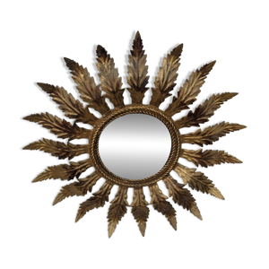 Miroir soleil métal