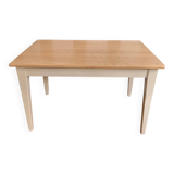 Solid wood dining table