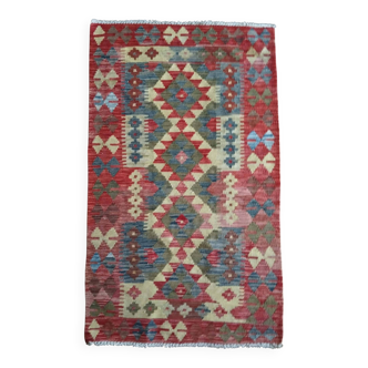 Handmade Persian Qashqai rug 150x89cm