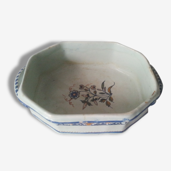 Planter Rouen 18 th century earthenware