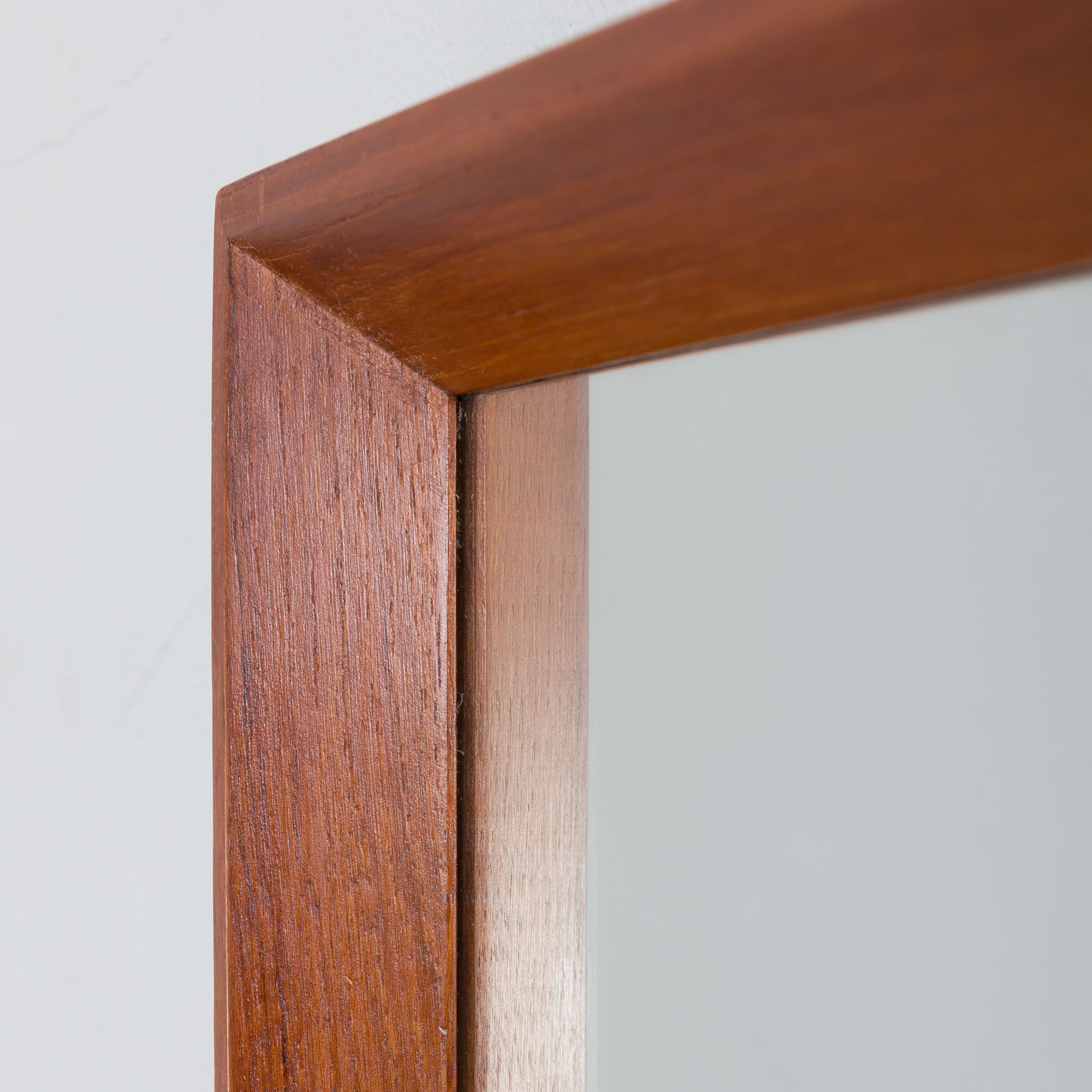 Miroir scandinave par JC Møbler Hedehusene, Danemark, années 1960
