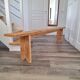 Large antique farmhouse bench in solid wood – 200 cm