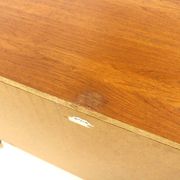 Commode scandinave en teck, Bröderna Gustavssons, Markaryd, Suède, 1960