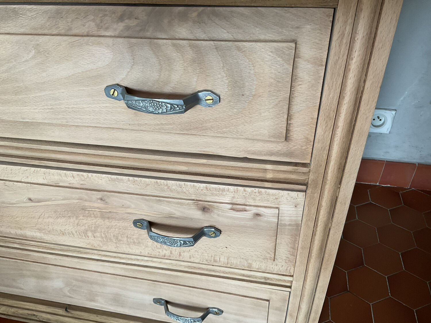 Art Deco dresser and chest of drawers.