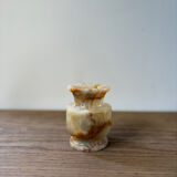 Vase en onyx vintage