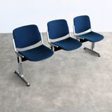 Vintage bench | waiting room bench | 1970s | Castelli