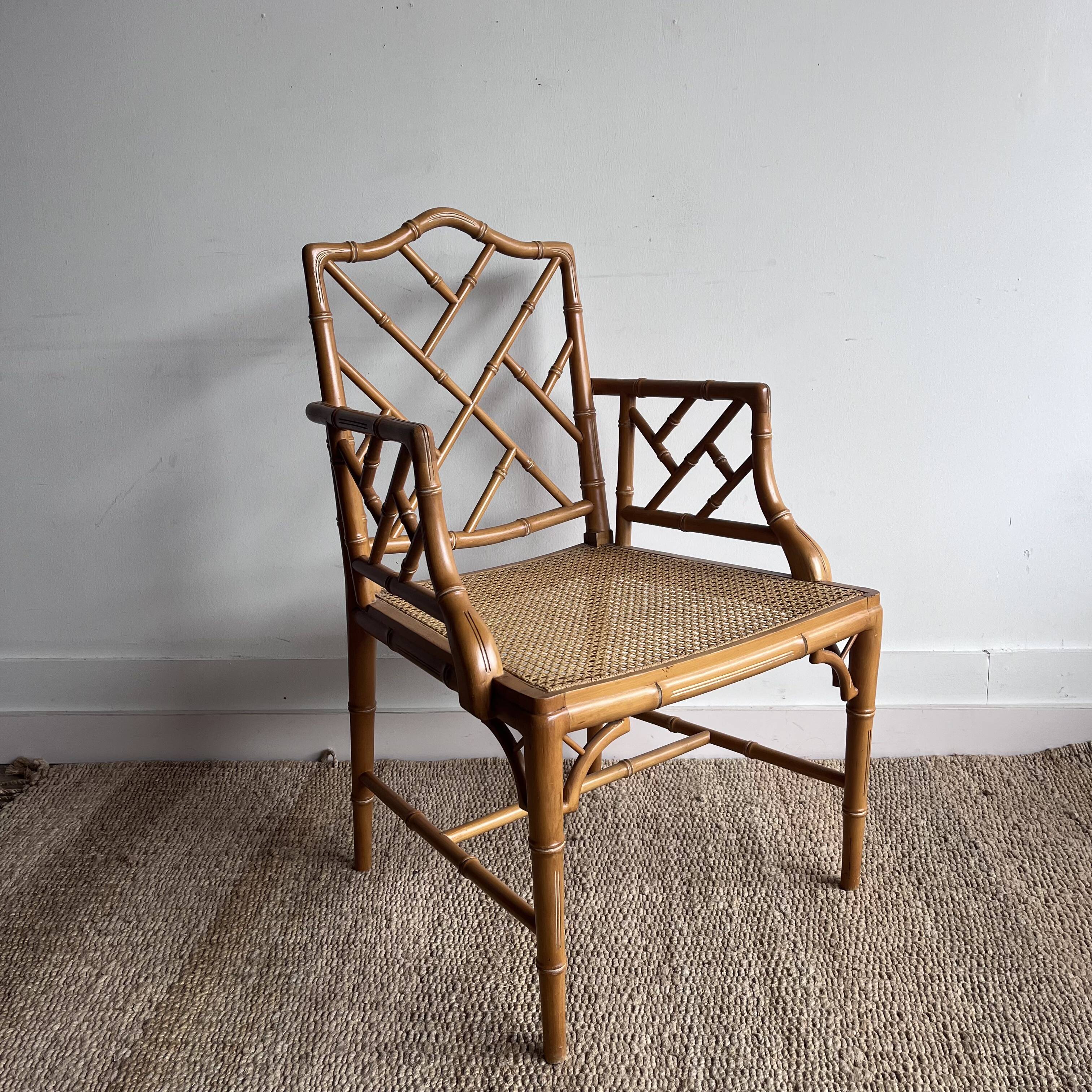 Faux Bamboo Chippendale Chair Jonathan Adler