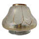 Art Deco ceiling light in frosted glass and gilding