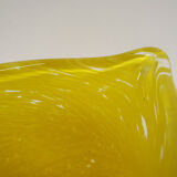 Glass vase with cat figure, Murano, Italy 1960's