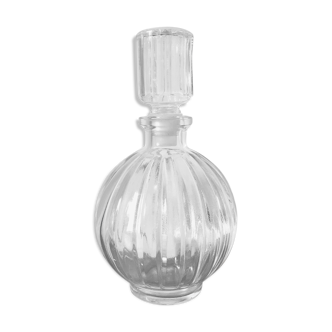 Carafe boule en verre vintage