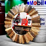 Mirror made of old sleeper wood