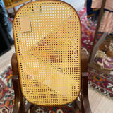 Rocking chair wood and vintage canning