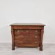 Commode en noyer style Empire