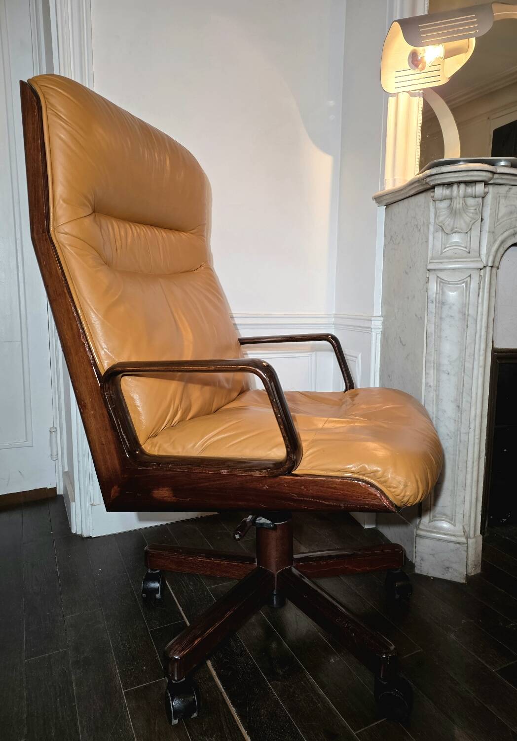 Kiruna executive chair by Studio Tecnico Vaghi (1970s) – Cu