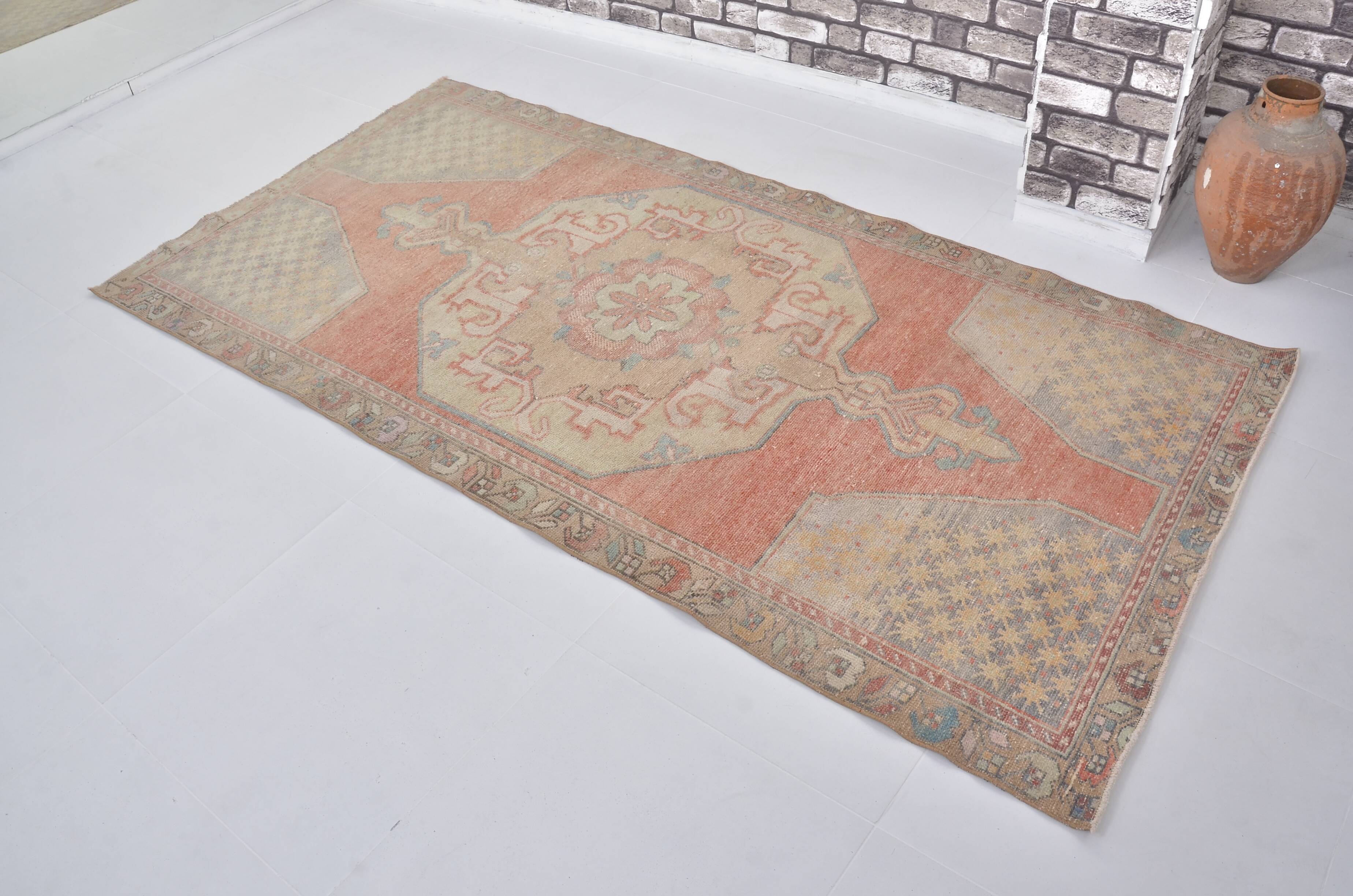 Anatolian Handknotted Floor Orange Rug sku 1287