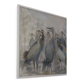 Vintage oil painting "Birds" | Sweden
