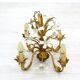 Lustre fleuri, Allemagne, années 70
