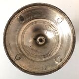 Bougeoir ancien argenté