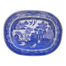 large dish in ancient english ceramic japanese motif