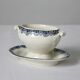 Antique ironstone mustard pot KG Lunéville