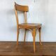 Set 4 chairs Thonet bar bistro or coffee in light wood