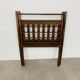 Porte revue scandinave pliant bois années 60