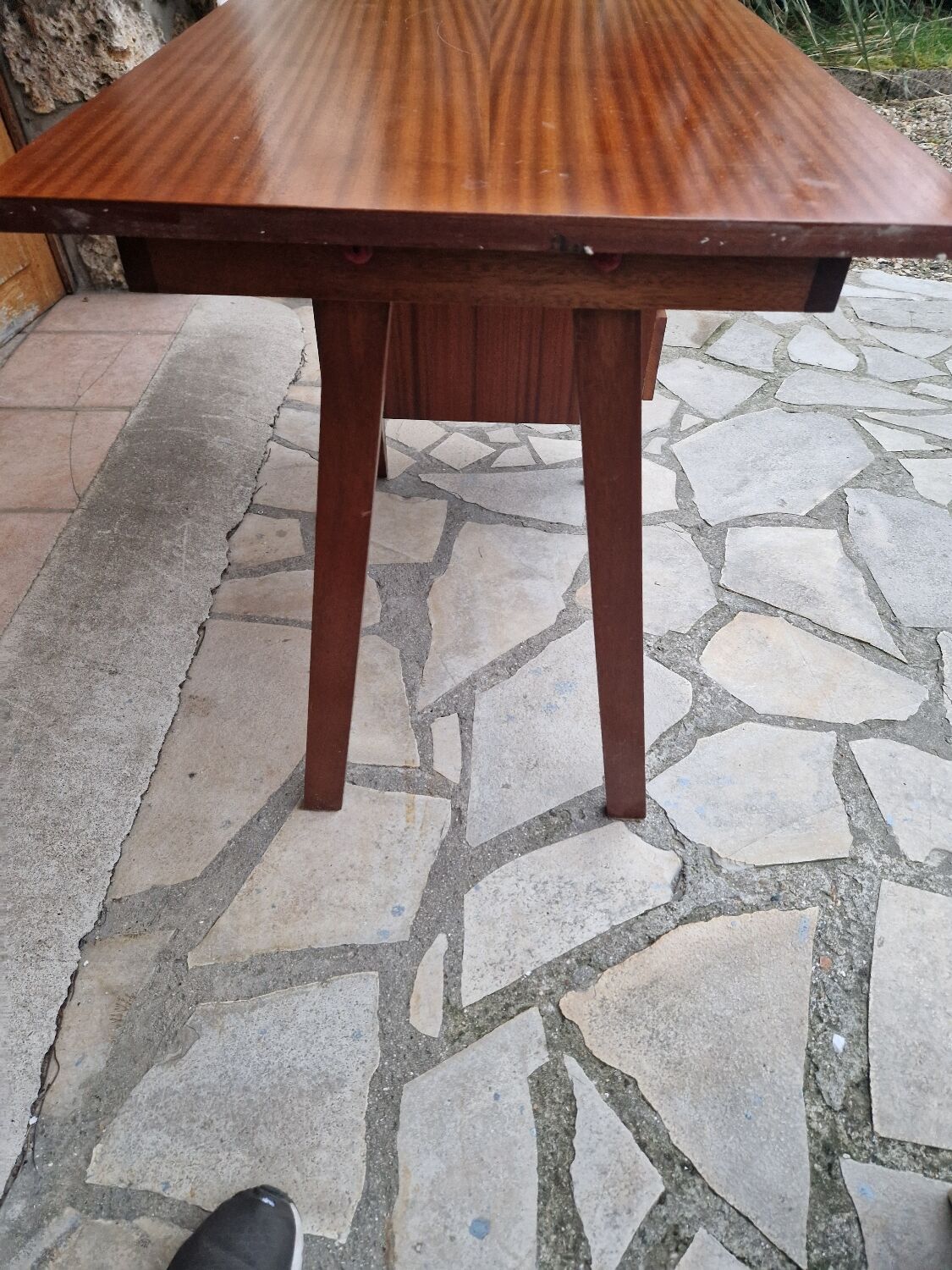 Vintage Scandinavian Spirol desk