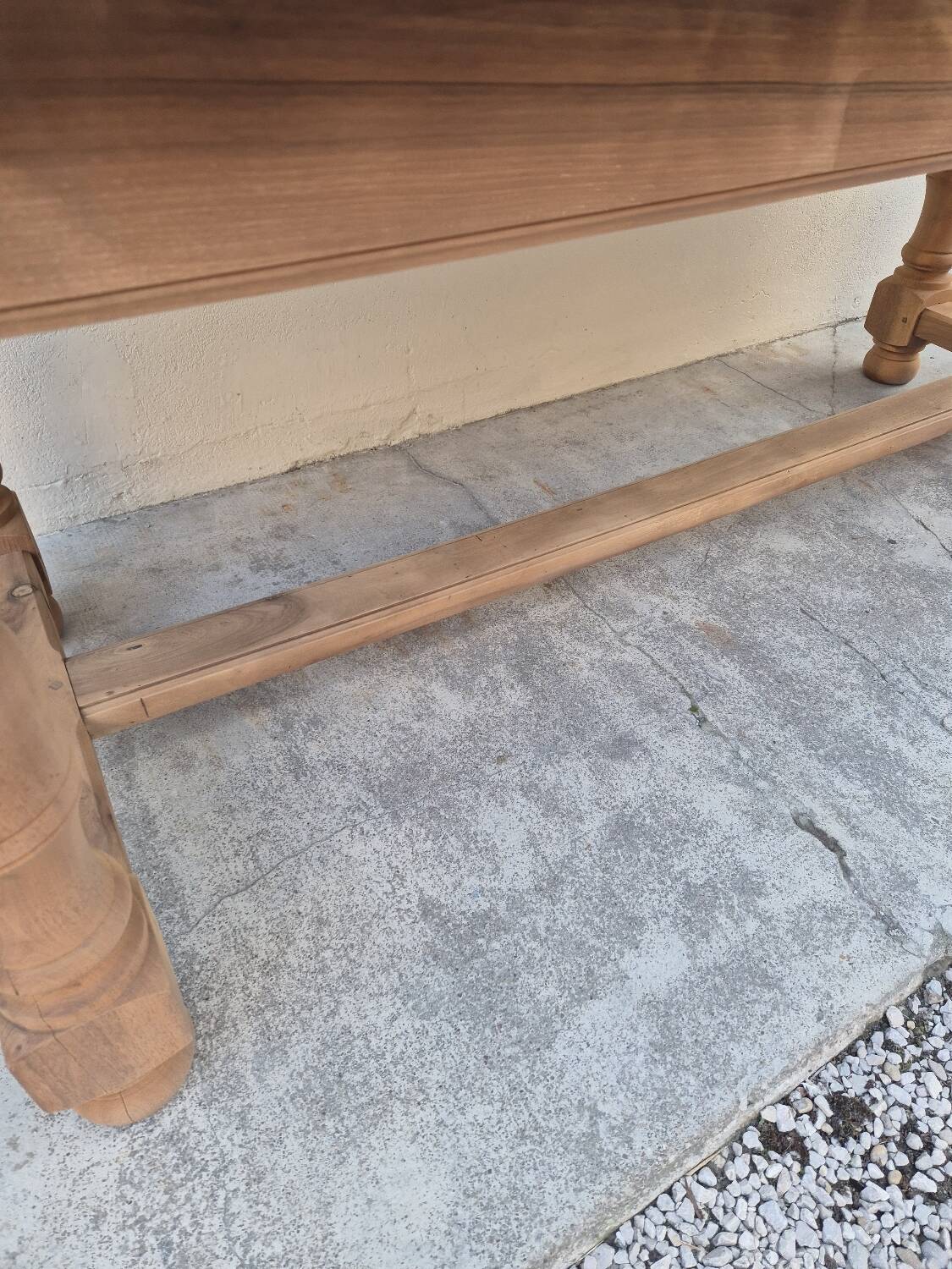 Antique Monastery Farm Table Aerogommer -2m