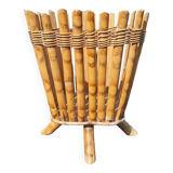 Cache pot en rotin