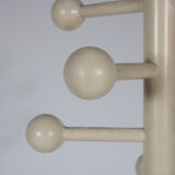 1970s White wooden coat rack from Italy