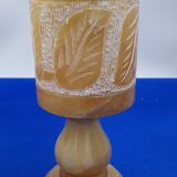 Alabaster bedside lamps