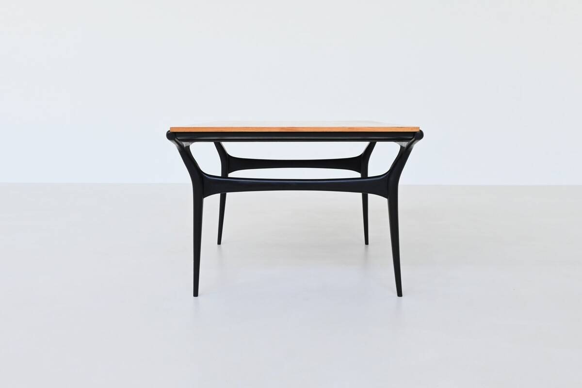 Alfred Hendrickx T4 dining table in beech Belform Belgium 1958