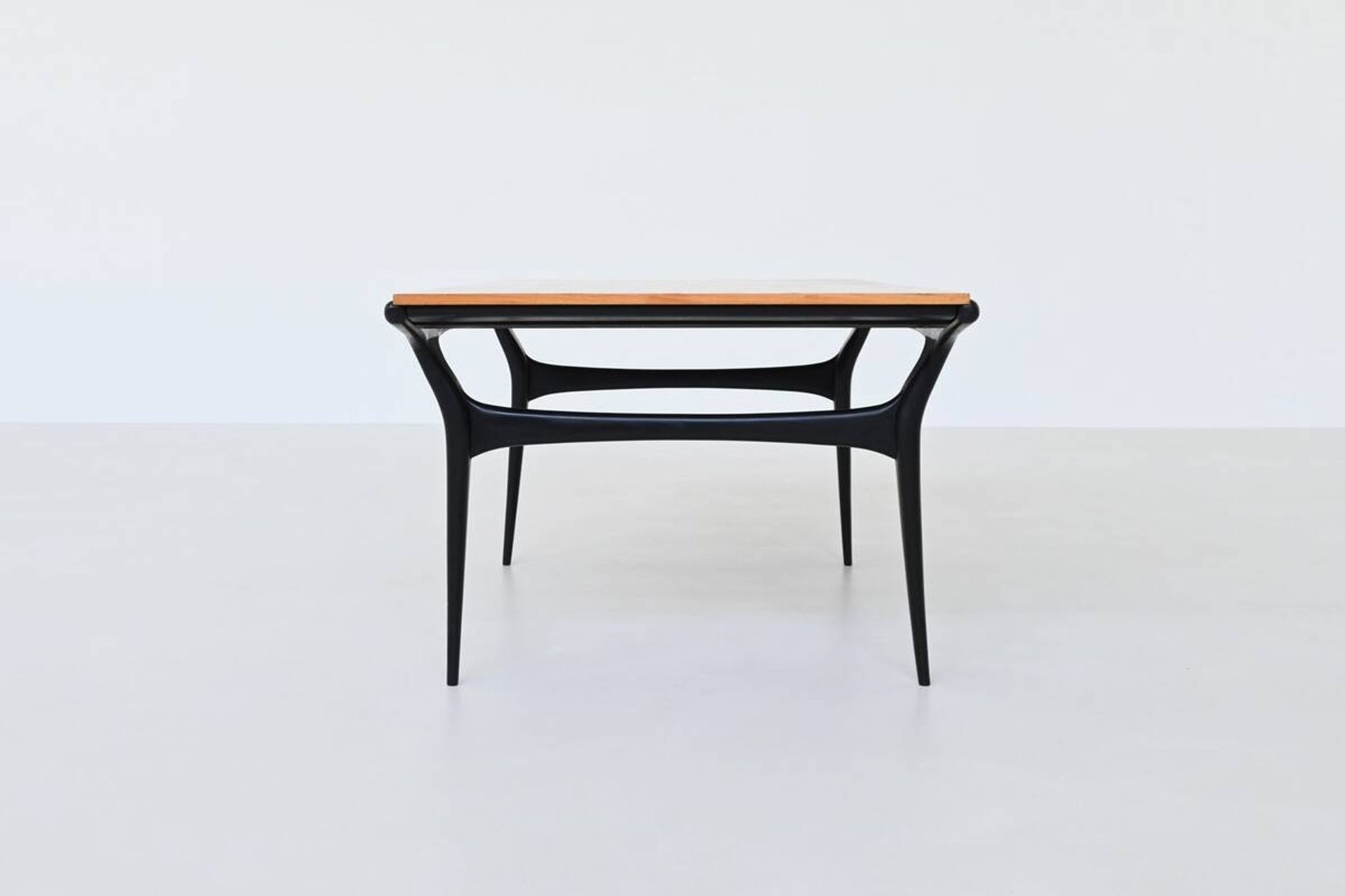 Alfred Hendrickx T4 dining table in beech Belform Belgium 1958