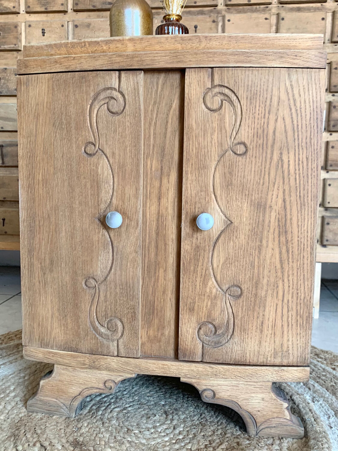 Art deco bedside table
