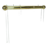 Transparent lucite acrylic magazine rack 1970s 1980s space age