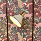 Pair of modular wall lights, Scandinavian design, 1960s.