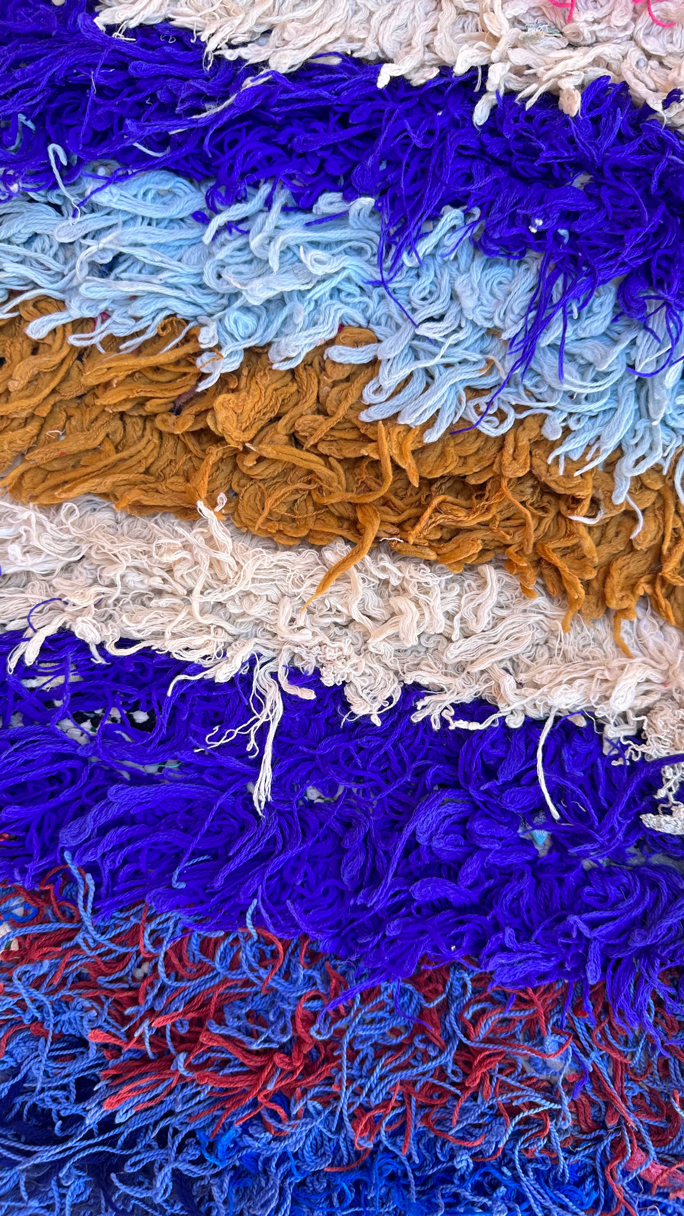 Boucherouite carpet - 110 x 214 cm